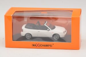 Volkswagen Golf Mk4 Cabriolet Weiß Maxichamps 1:43 940058330 Druckguss — Bild 5 von 5