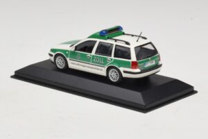 Volkswagen Golf Mk4 Variant Polizei Minichamps 1:43 430056090 Druckguss — Bild 3 von 5