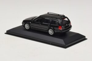 Volkswagen Golf Mk4 Variant Sport Highline BBS Edition Schwarz Minichamps 1:43 GOLF008 Druckguss — Bild 3 von 5