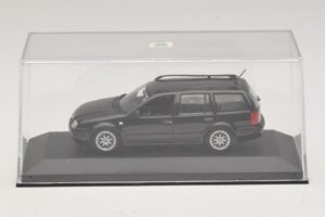 Volkswagen Golf Mk4 Variant Sport Highline BBS Edition Schwarz Minichamps 1:43 GOLF008 Druckguss — Bild 4 von 5