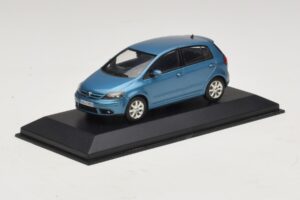 Volkswagen Golf Plus Mk5 Blau Metallic Ersatzkarton Minichamps 1:43 GOLF02-R1 Druckguss — Bild 2 von 5