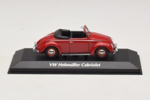Volkswagen Hebmuller Cabriolet Rot Maxichamps 1:43 940052131 Druckguss