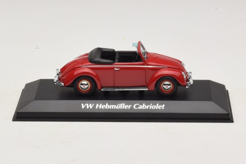 Volkswagen Hebmuller Cabriolet Rot Maxichamps 1:43 940052131 Druckguss