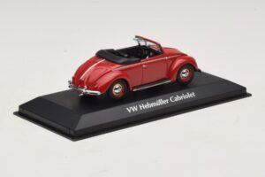 Volkswagen Hebmuller Cabriolet Rot Maxichamps 1:43 940052131 Druckguss — Bild 2 von 5
