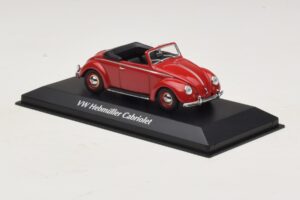 Volkswagen Hebmuller Cabriolet Rot Maxichamps 1:43 940052131 Druckguss — Bild 3 von 5