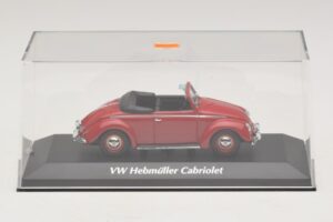Volkswagen Hebmuller Cabriolet Rot Maxichamps 1:43 940052131 Druckguss — Bild 4 von 5