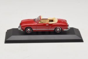 Volkswagen Karmann Ghia Cabriolet Dunkelrot Minichamps 1:43 5032 Druckguss