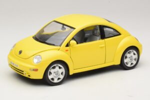 Volkswagen New Beetle A4 Gelb Bburago 1:18 3302 Druckguss