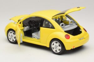 Volkswagen New Beetle A4 Gelb Bburago 1:18 3302 Druckguss — Bild 5 von 8