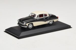 Wartburg A311 Dunkelblau Weiß Minichamps 1:43 WARBURG001 Druckguss — Bild 2 von 5