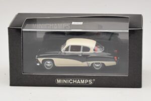 Wartburg A311 Dunkelblau Weiß Minichamps 1:43 WARBURG001 Druckguss — Bild 5 von 5